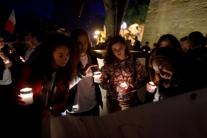 A pro-life protest in Valletta, Malta on 3 December, 2016.